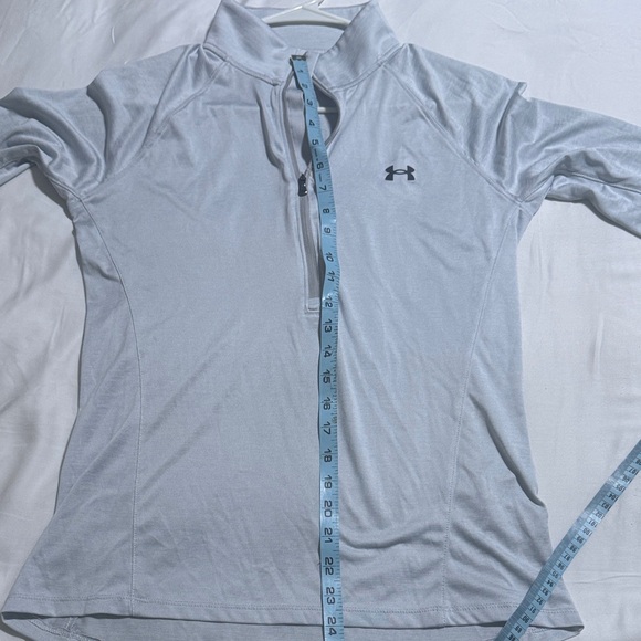 Under Armour Steel Gray Quarter-Zip Top - Picture 4 of 4